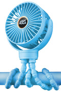 Clip-On Portable Fan with LED Display