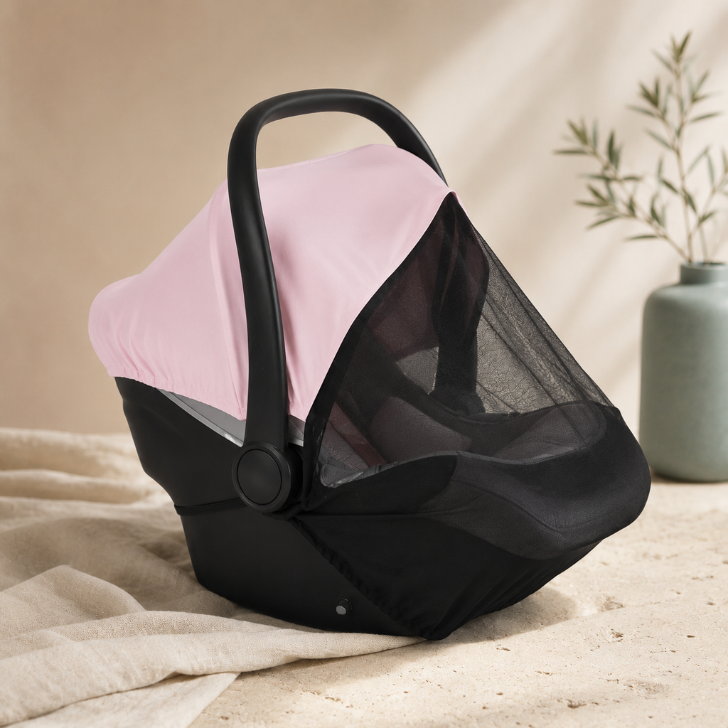 Breathable Sun & Bug Shield Car Seat Cover
