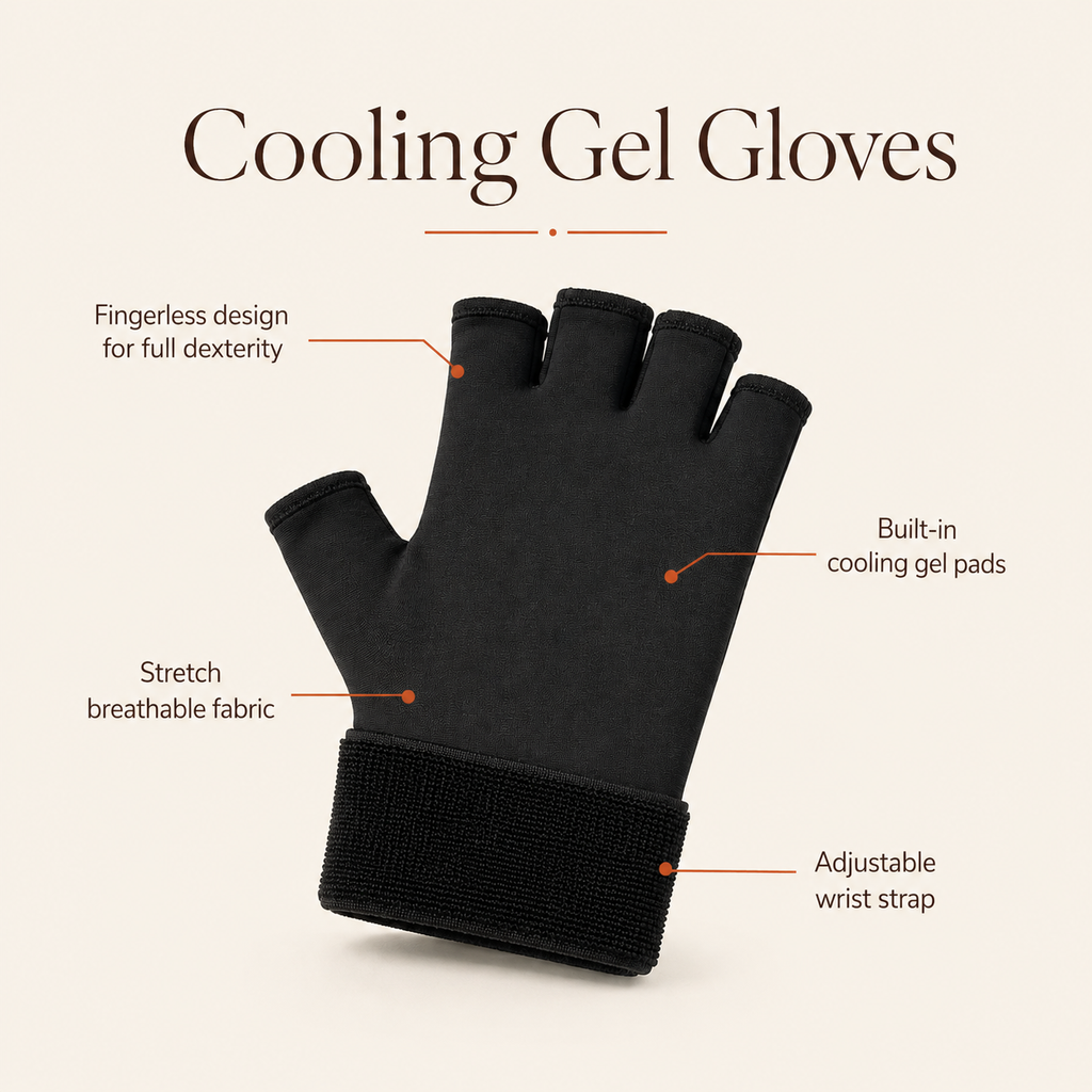 Cooling Gel Ice Gloves