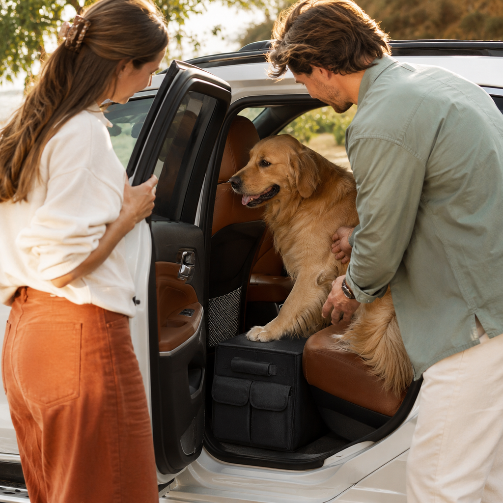 Foldable Car Seat Gap Filler for Dogs
