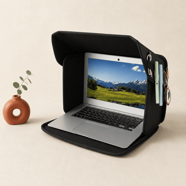 Foldable Laptop Sun Shade & Privacy Hood - DUCANTA