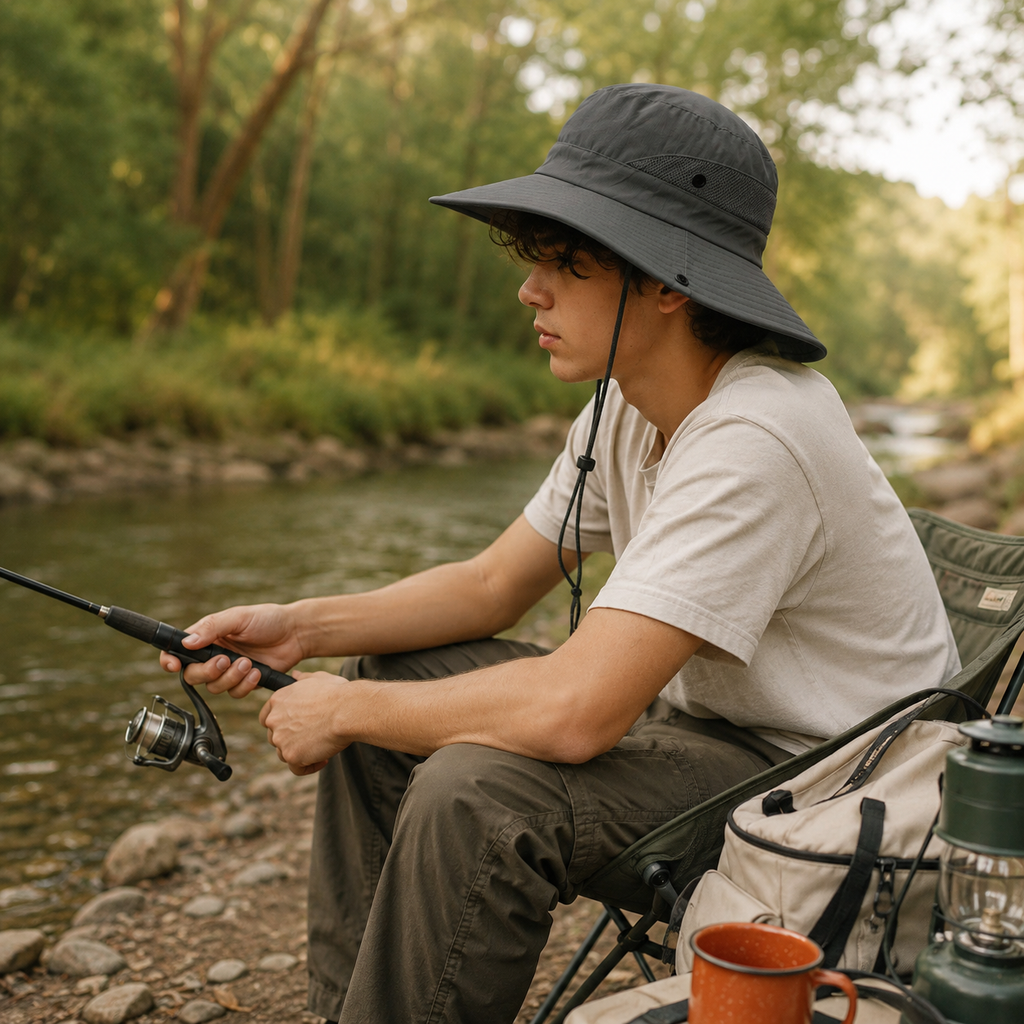 Foldable Mesh Sun Hat