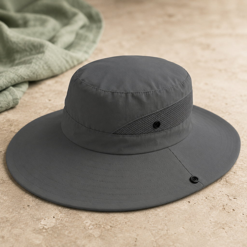 Foldable Mesh Sun Hat