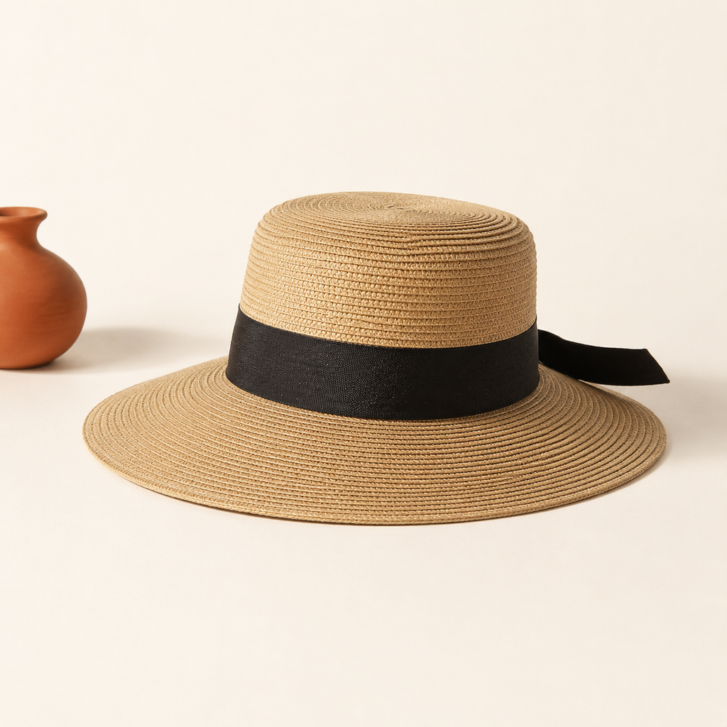 Foldable Straw Beach Hat