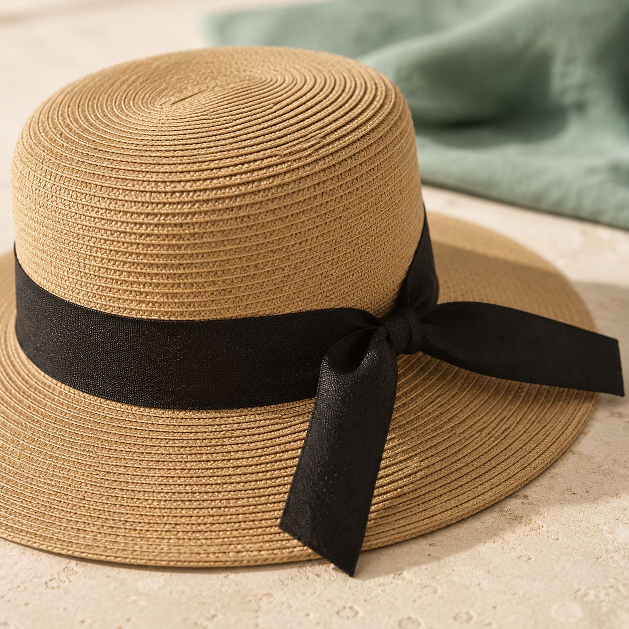 Foldable Straw Beach Hat