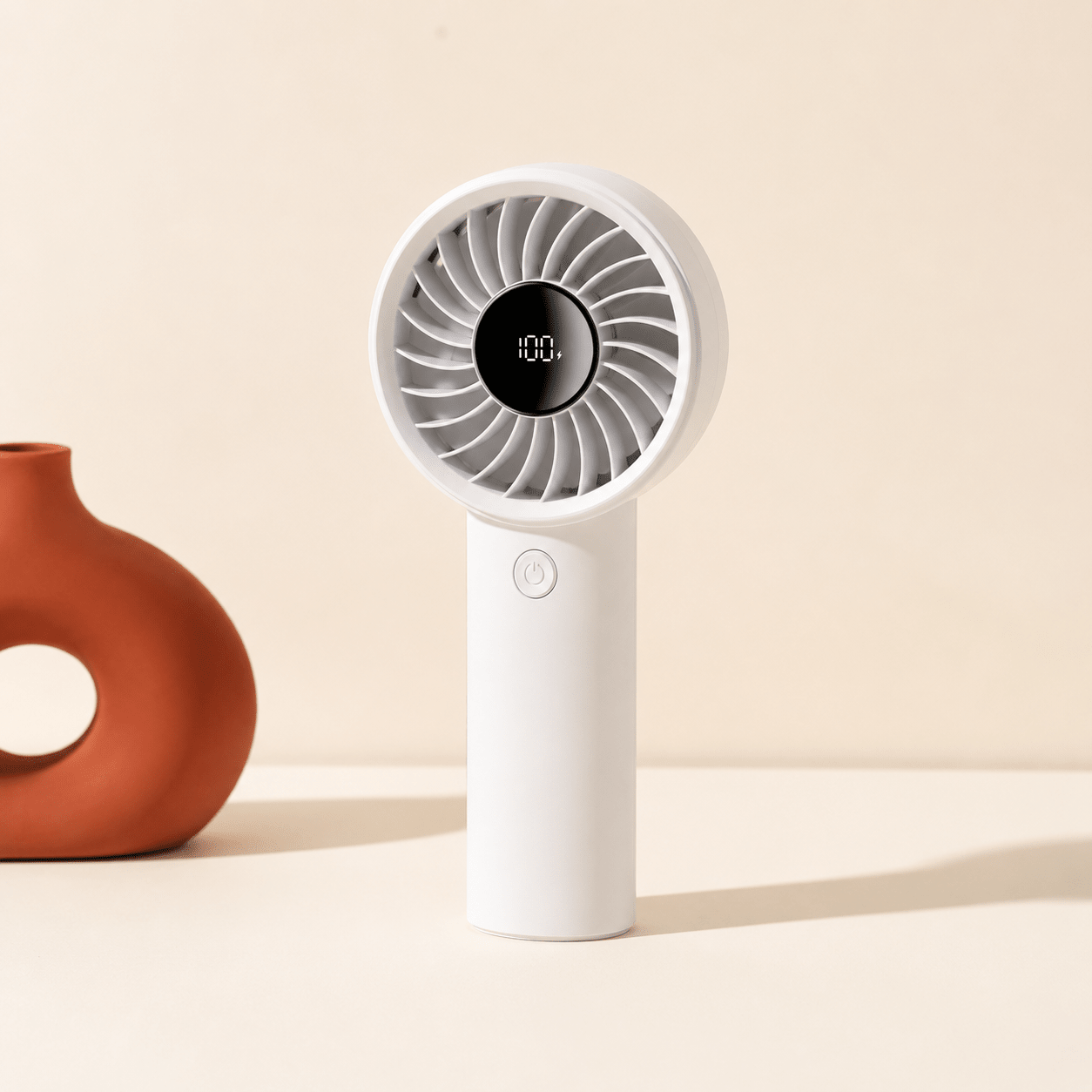 Handheld & Desk Fan with LED Display - DUCANTA