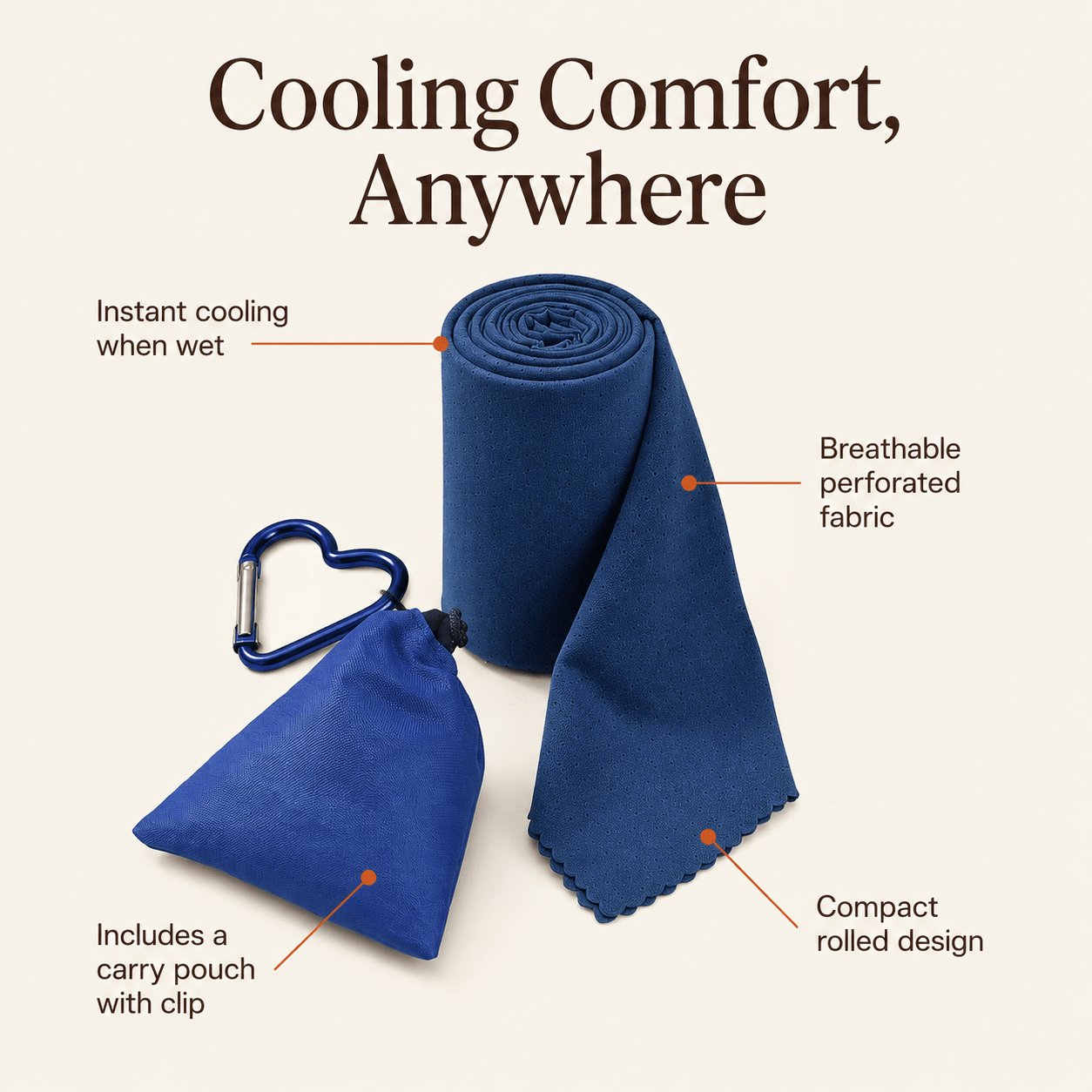 Instant Cooling Towel Set (2-Pack) - DUCANTA