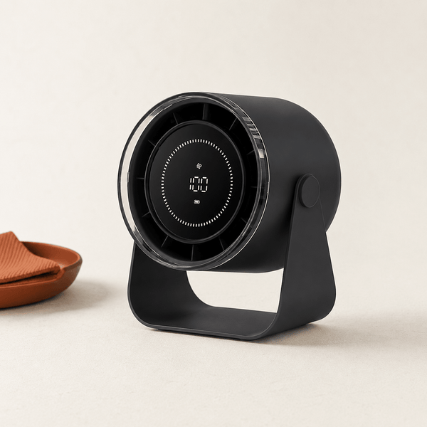 Portable Desk Fan with Digital Display - DUCANTA
