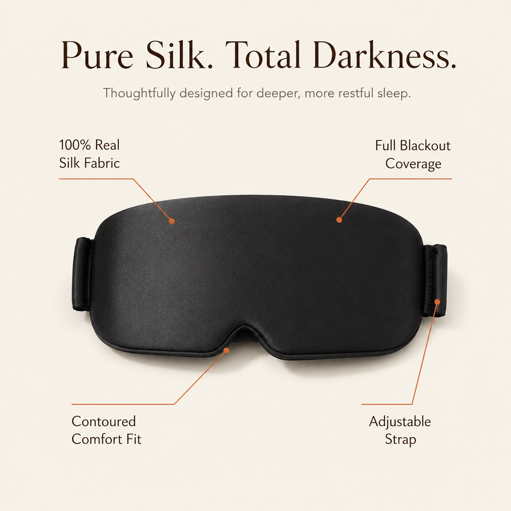 Real Silk Sleep & Blackout Eye Mask