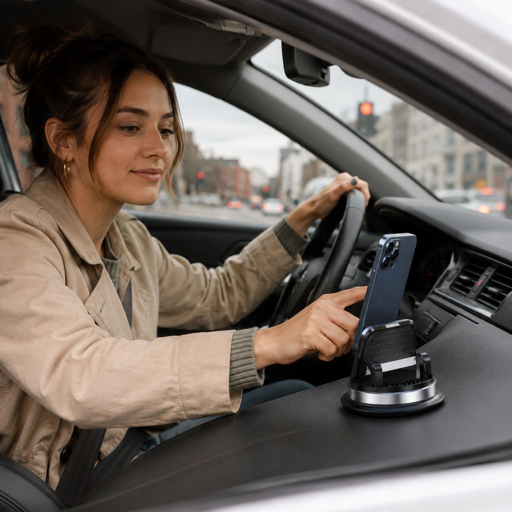 Rotatable Dashboard Phone Holder