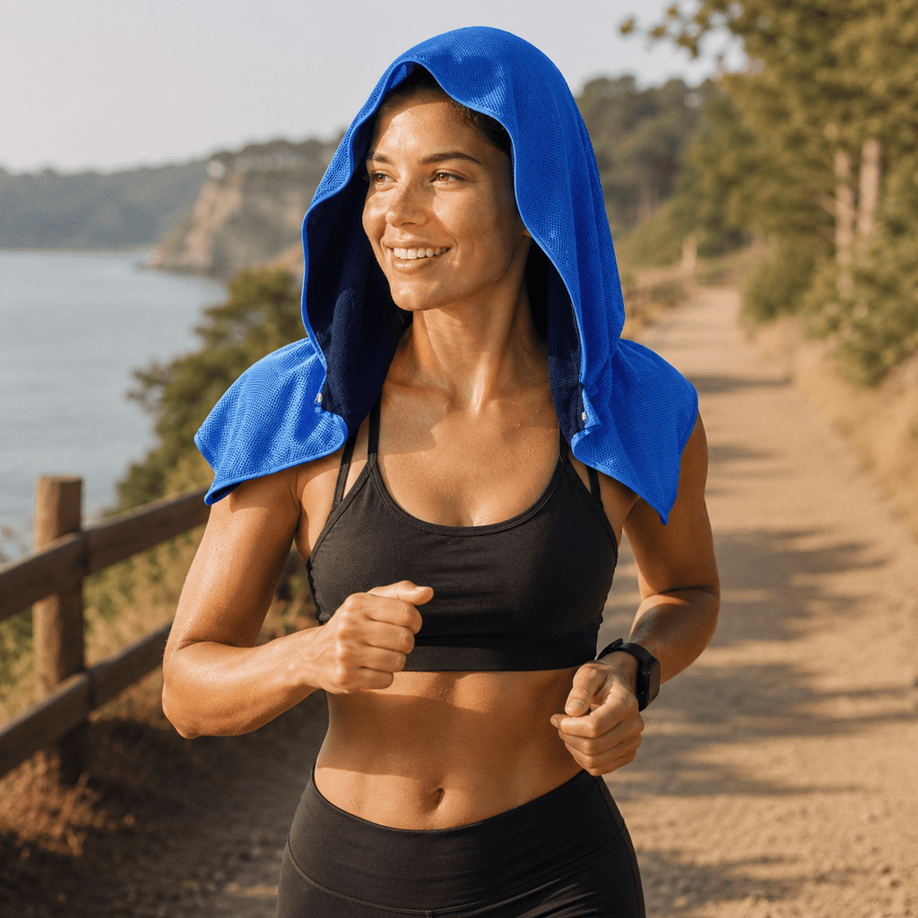 UPF 50 Cooling Hoodie Towel (4-Pack) - DUCANTA