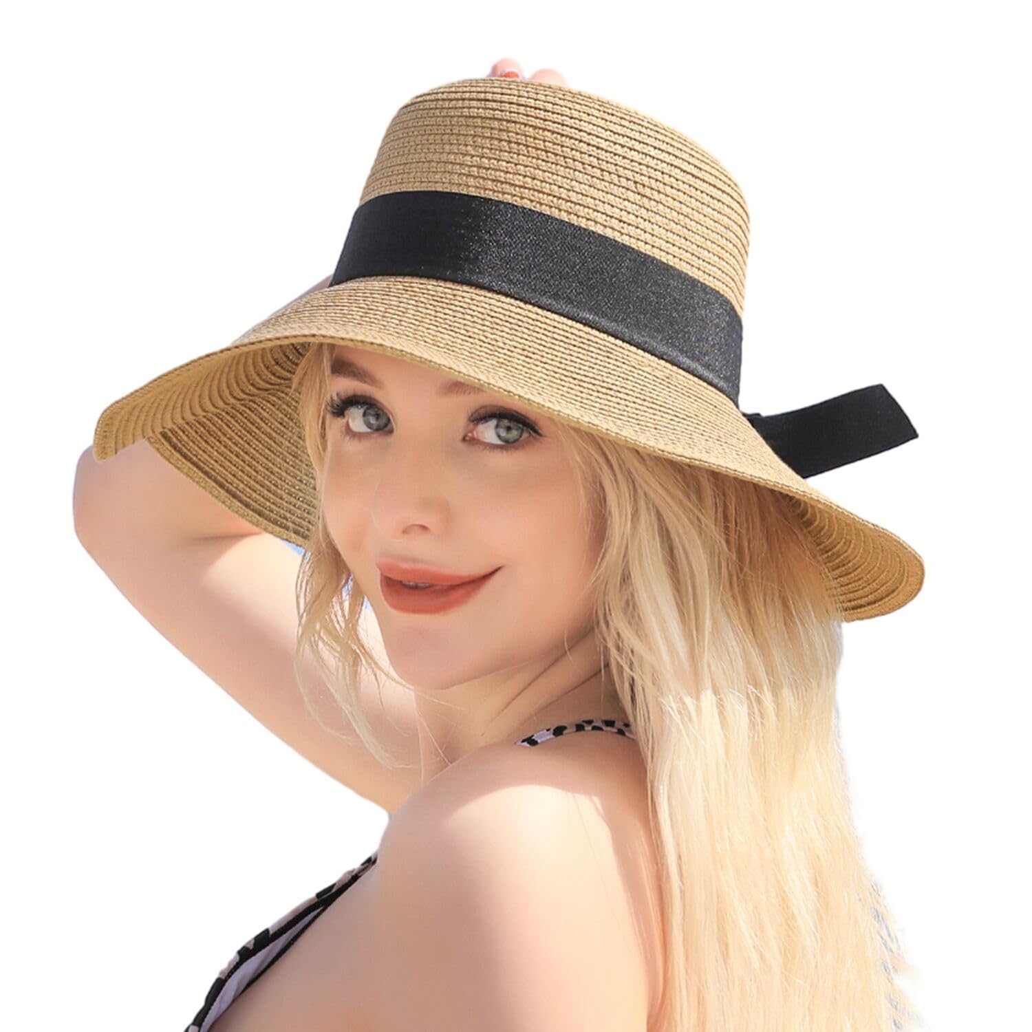 Foldable Straw Beach Hat